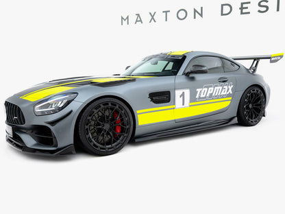 Maxton Design Street Plus Side Skirt Diffusers - Mercedes AMG GT C190 Facelift