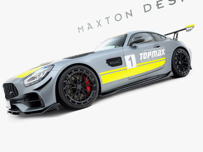 Maxton Design Street Plus Side Skirt Diffusers - Mercedes AMG GT C190 Facelift