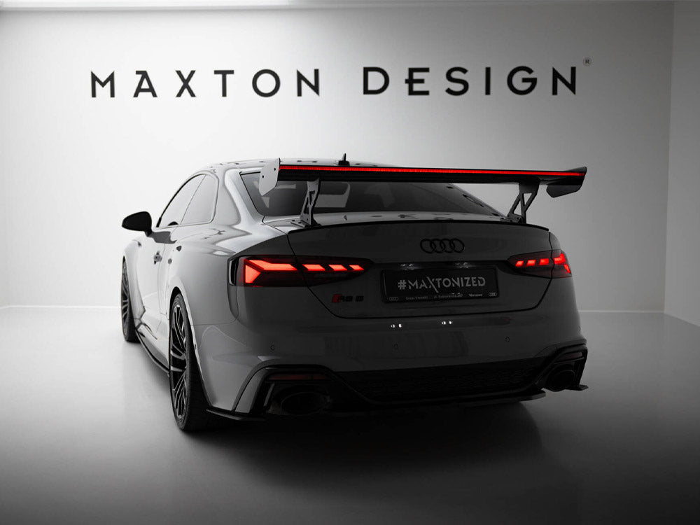 Aileron en fibre de carbone Maxton Design avec LED - Audi S5 et RS5 F5 Coupé
