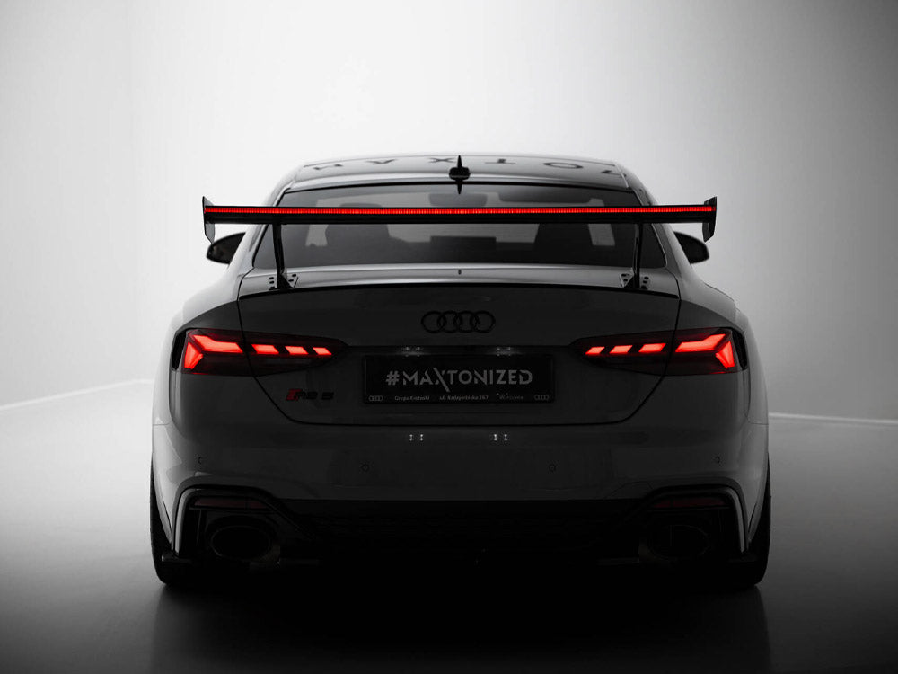 Aileron en fibre de carbone Maxton Design avec LED - Audi S5 et RS5 F5 Coupé