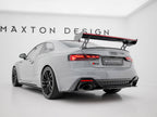 Aileron en fibre de carbone Maxton Design avec LED - Audi S5 et RS5 F5 Coupé
