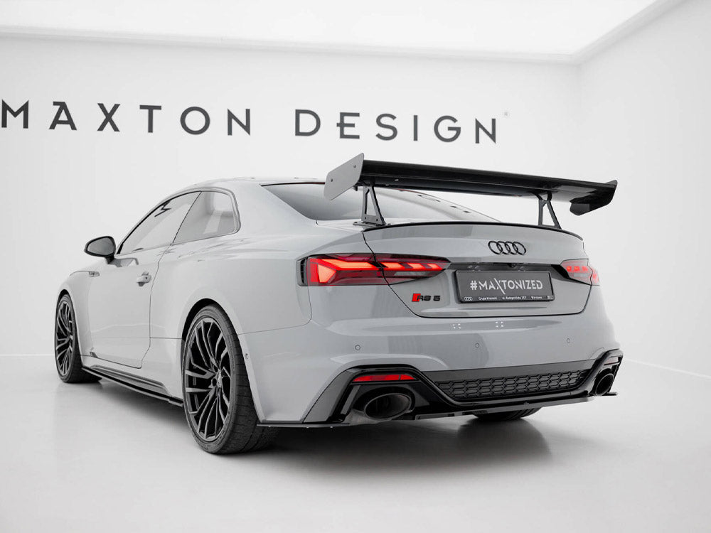 Maxton Design Carbon Fibre Spoiler (Swan Mounting) - Audi S5 & RS5 F5 Coupe