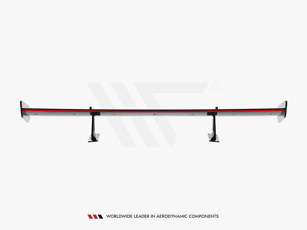 Aileron en fibre de carbone Maxton Design avec LED (montage cygne) - Audi S5 et RS5 F5 Coupé