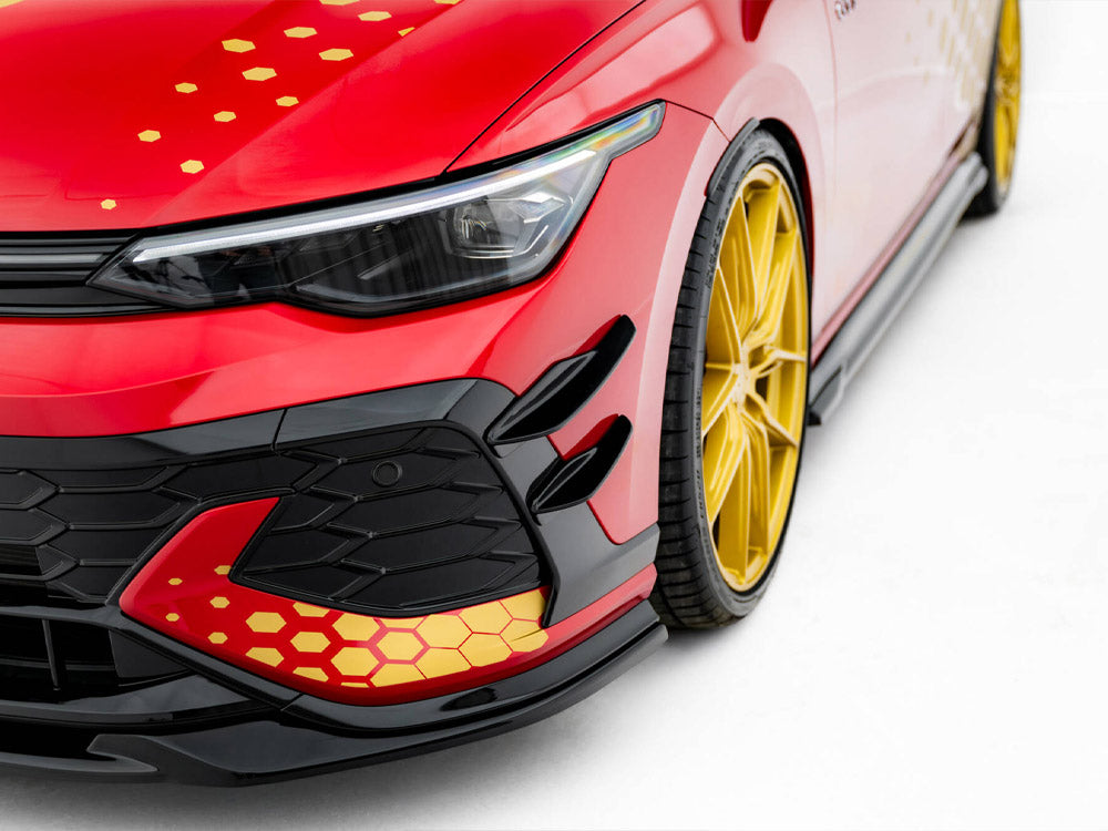 Maxton Design Street Plus Front Canards - VW Golf GTI Mk8.5 Clubsport