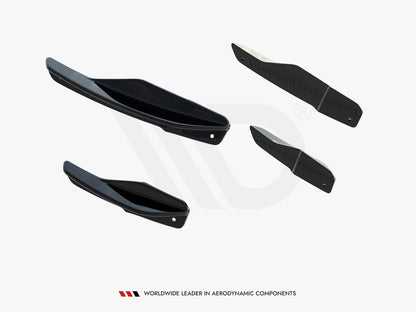 Maxton Design Street Plus Front Canards - VW Golf GTI Mk8.5 Clubsport