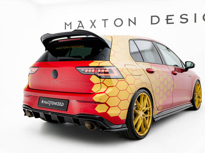 Maxton Design Street Plus Rear Side Splitters V4 - VW Golf GTI Mk8.5 Clubsport