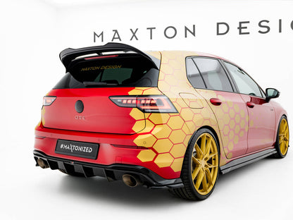 Maxton Design Street Plus Rear Side Splitters V3 - VW Golf GTI Mk8.5 Clubsport