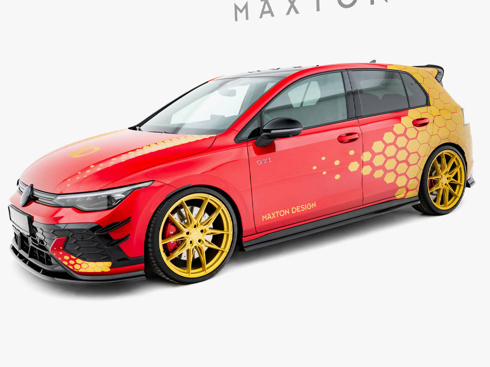 Maxton Design Street Plus Side Skirt Diffusers V2 - VW Golf GTI Mk8.5 Clubsport