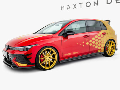 Maxton Design Street Plus Side Skirt Diffusers V1 - VW Golf GTI Mk8.5 Clubsport