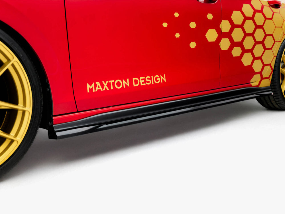 Difusores de faldones laterales Maxton Design Street Plus V1 - VW Golf GTI Mk8.5 Clubsport