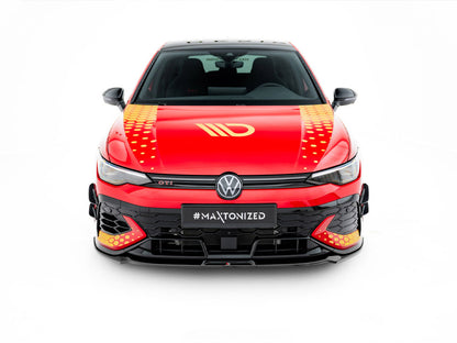 Maxton Design Street Plus Front Splitter V3 - VW Golf GTI Mk8.5 Clubsport