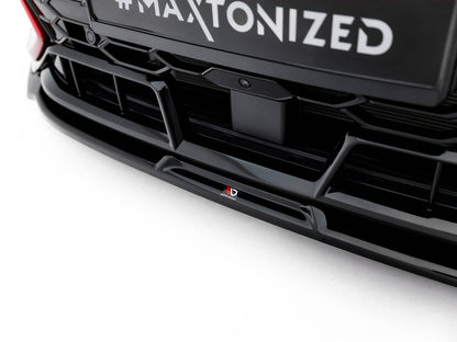 Maxton Design Street Plus Front Splitter V3 - VW Golf GTI Mk8.5 Clubsport