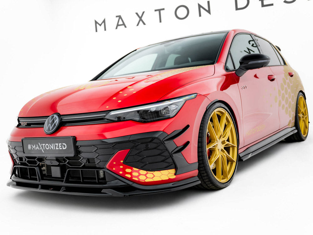 Répartiteur avant Maxton Design Street Plus V1 - VW Golf GTI Mk8.5 Clubsport