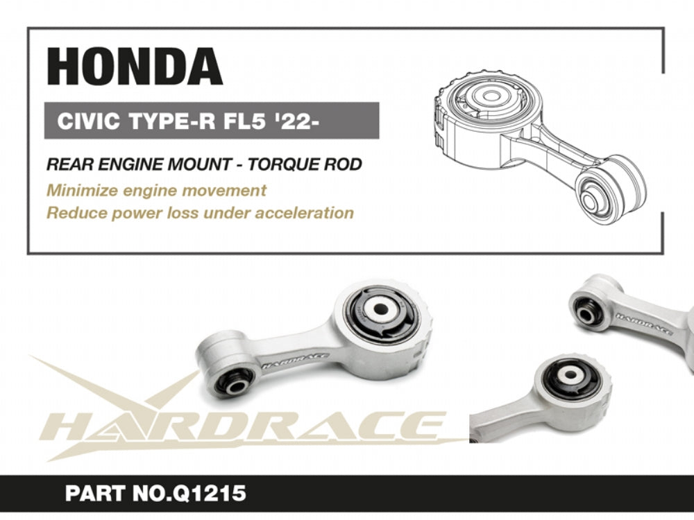 Hardrace Rear Uprated Engine Mount - Honda Civic FL5 Type R