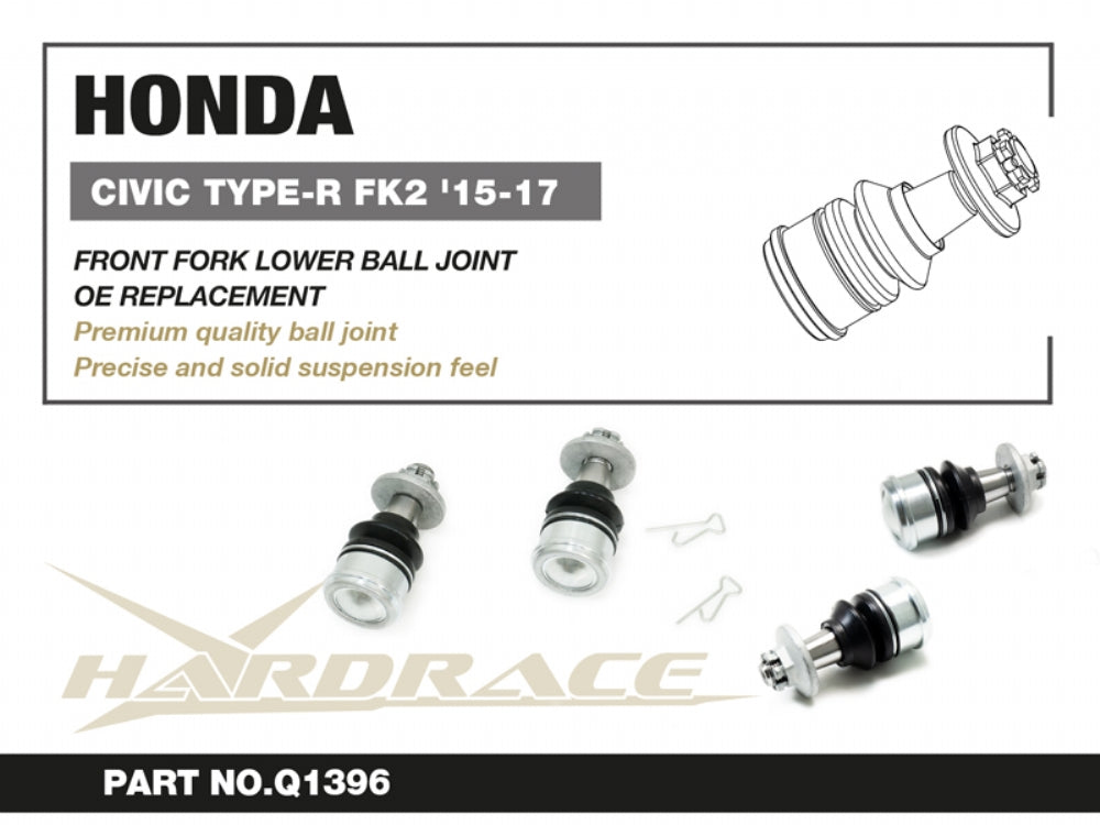 Hardrace Front Lower Ball Joint - Honda FK2 Type R