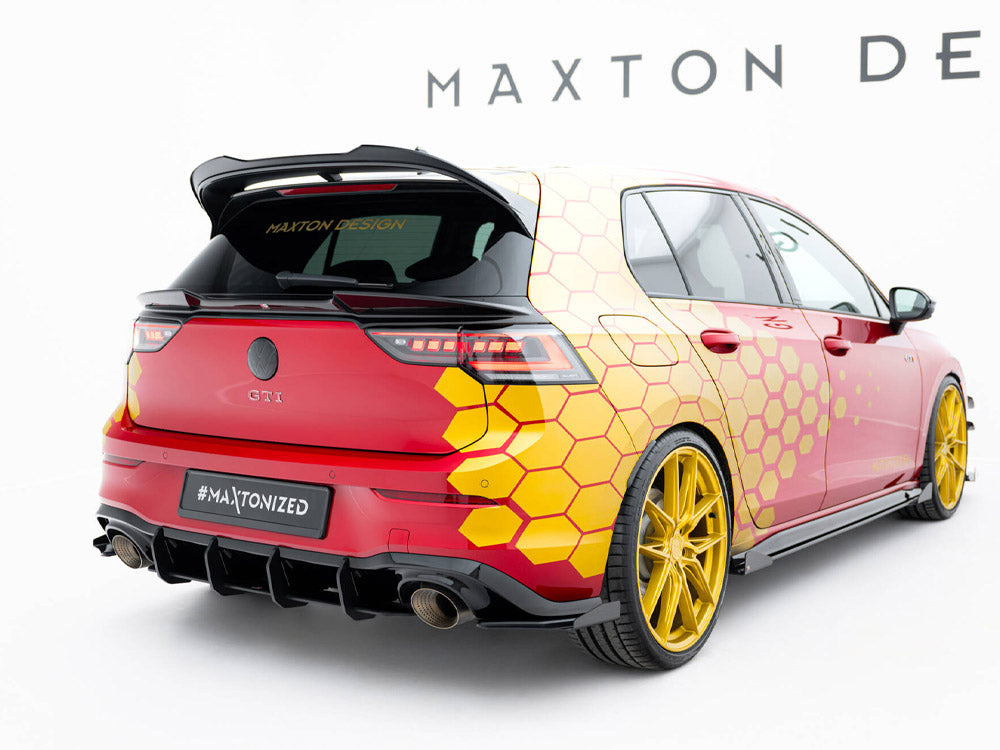 Maxton Design Street Pro Rear Diffuser V2 - VW Golf GTI Mk8.5 Clubsport