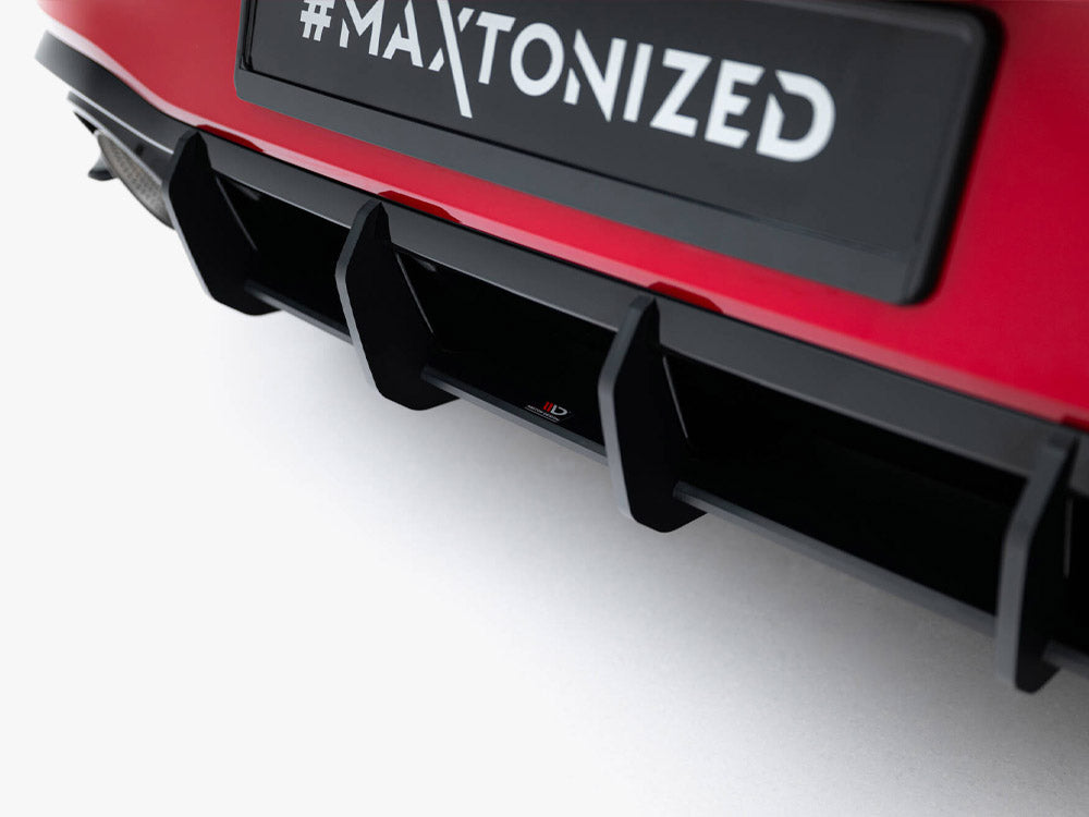 Maxton Design Street Pro Rear Diffuser V2 - VW Golf GTI Mk8.5 Clubsport