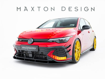 Maxton Design Street Pro Front Splitter - VW Golf GTI Mk8.5 Clubsport