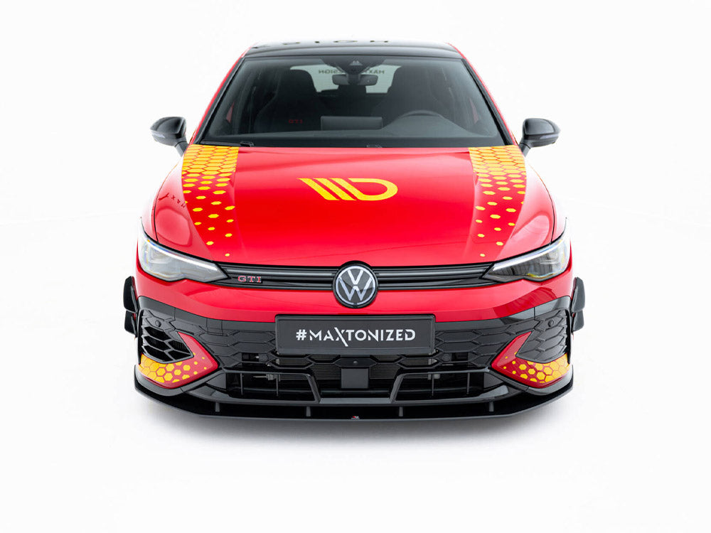 Maxton Design Street Pro Front Splitter - VW Golf GTI Mk8.5 Clubsport