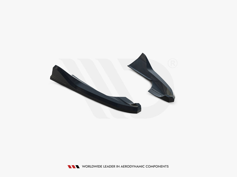 Maxton Design Street Plus Rear Side Splitters V5 - Audi RS3 8V Saloon Facelift