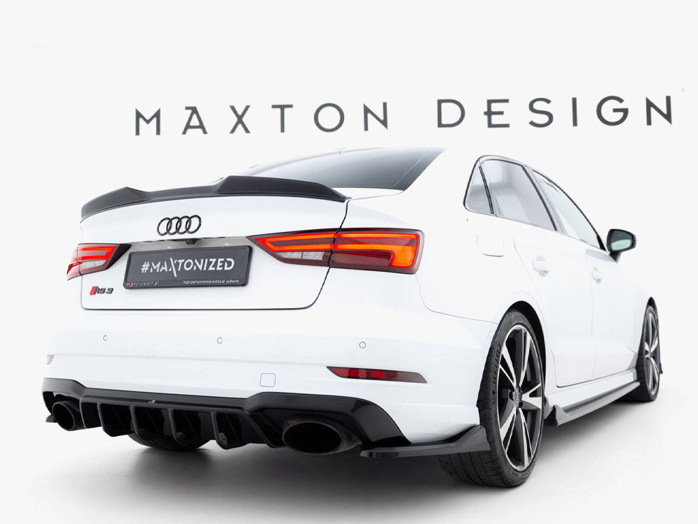 Maxton Design Street Plus Rear Valance V2 - Audi RS3 8V Saloon Facelift