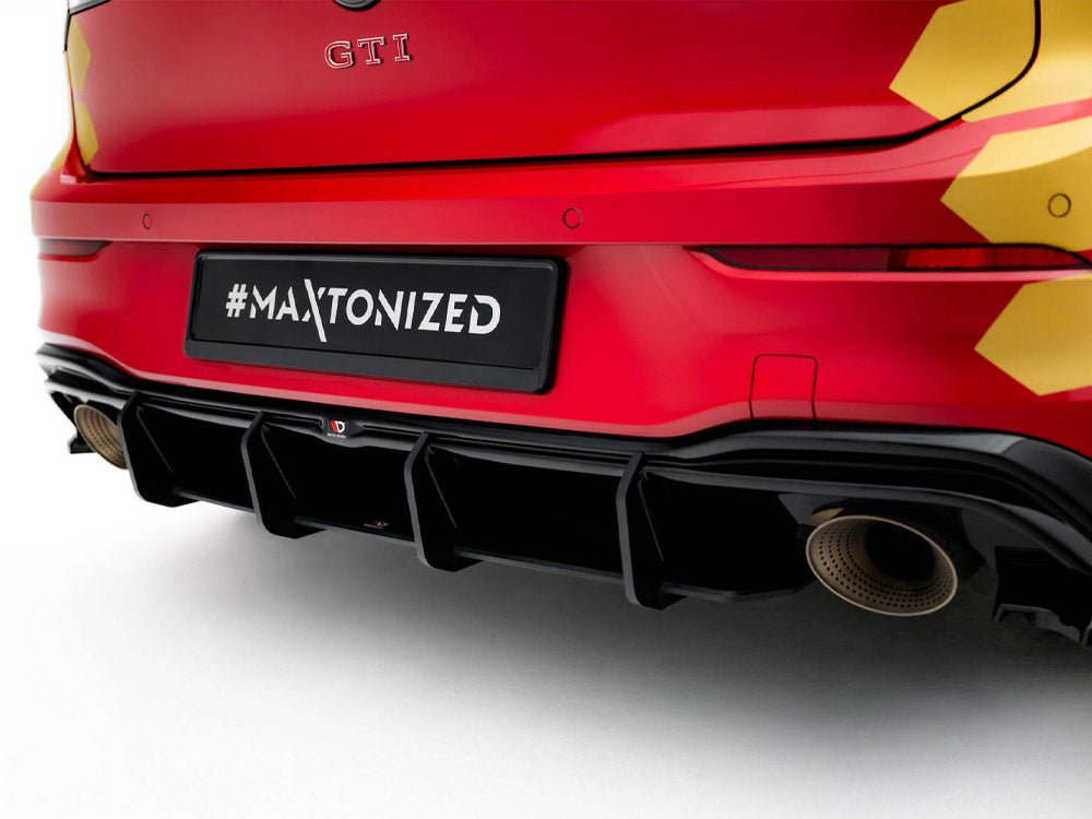 Maxton Design Street Pro Rear Diffuser V1 - VW Golf GTI Mk8.5 Clubsport