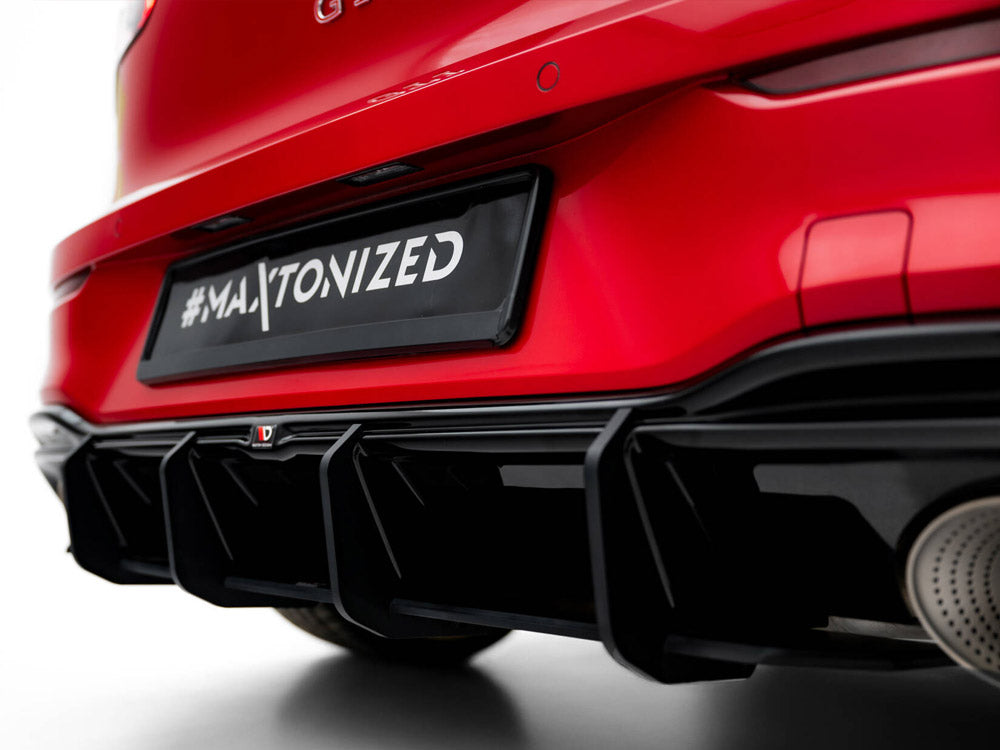 Maxton Design Street Pro Rear Diffuser V1 - VW Golf GTI Mk8.5 Clubsport
