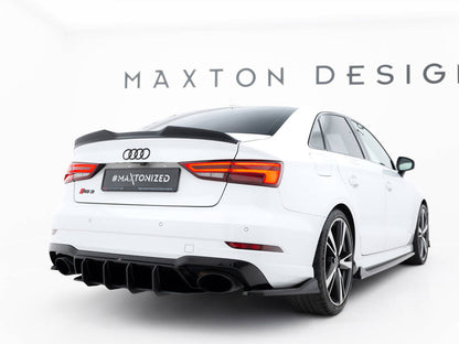 Maxton Design Street Pro Rear Diffuser V2 - Audi RS3 8V.2 Saloon