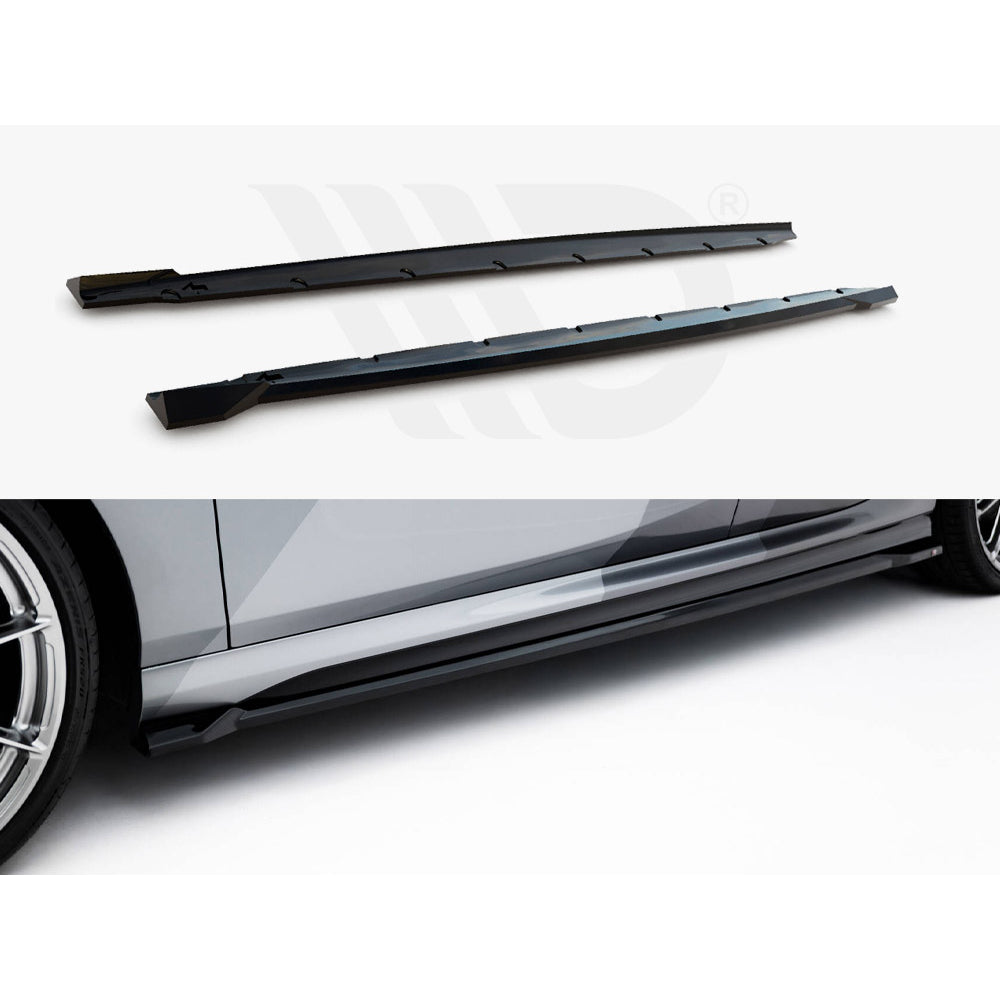 Maxton Design Street Plus Side Skirt Diffusers V3 - BMW M135 F70