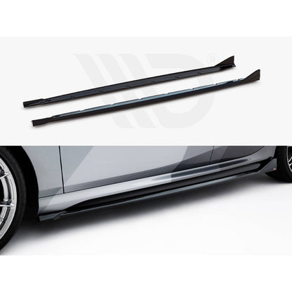 Maxton Design Street Plus Side Skirt Diffusers V2 - BMW M135 F70