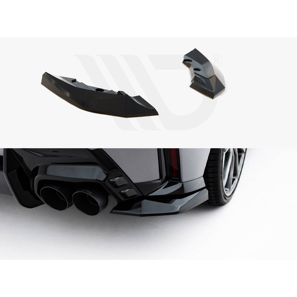 Maxton Design Street Plus Rear Side Splitters V2 - BMW M135 F70