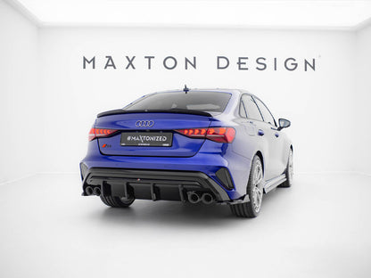 Maxton Design Street Plus Rear Side Splitters V4 - Audi S3 8Y Saloon Facelift