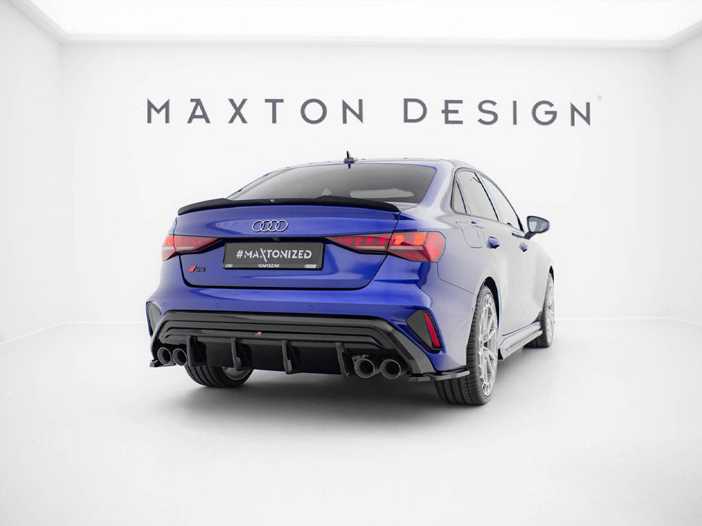 Maxton Design Street Plus Rear Side Splitters V3 - Audi S3 8Y Saloon Facelift