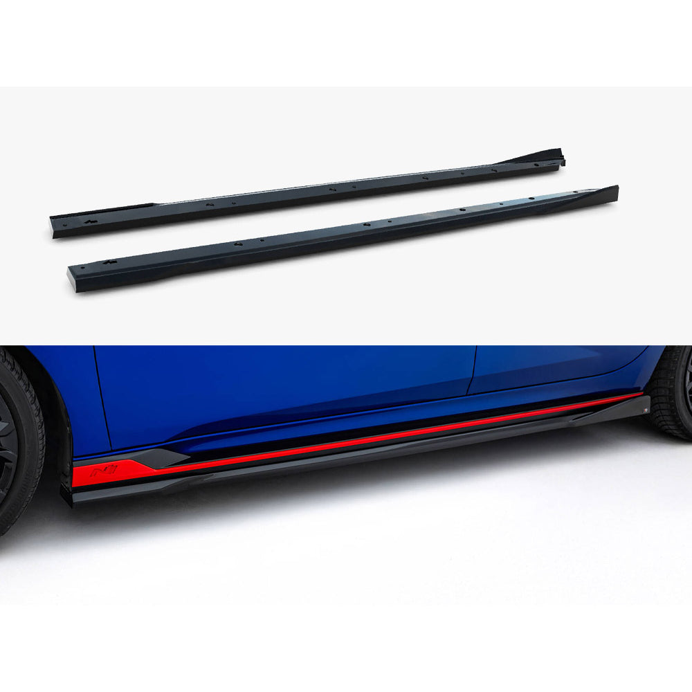 Difusores de faldones laterales Maxton Design Street Plus V1 - Hyundai i30N