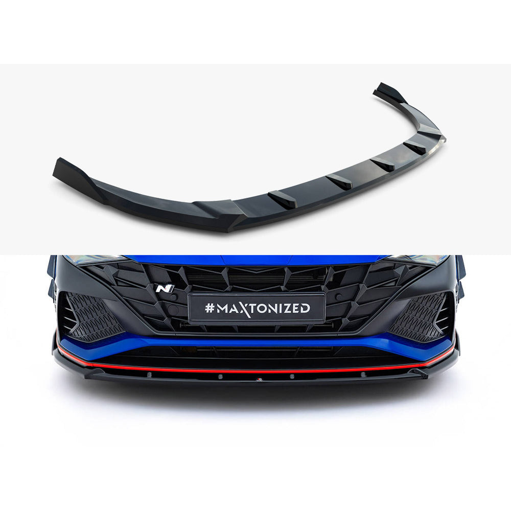 Maxton Design Street Plus Front Splitter V2 - Hyundai Elantra N