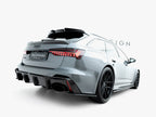 Maxton Design Carbon Fibre Rear Side Splitters - Audi RS6 C8
