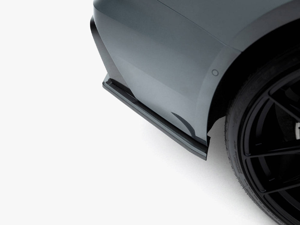 Maxton Design Carbon Fibre Rear Side Splitters - Audi RS6 C8