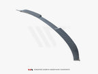 Maxton Design Carbon Fibre Lower Spoiler Cap - Audi RS6 C8
