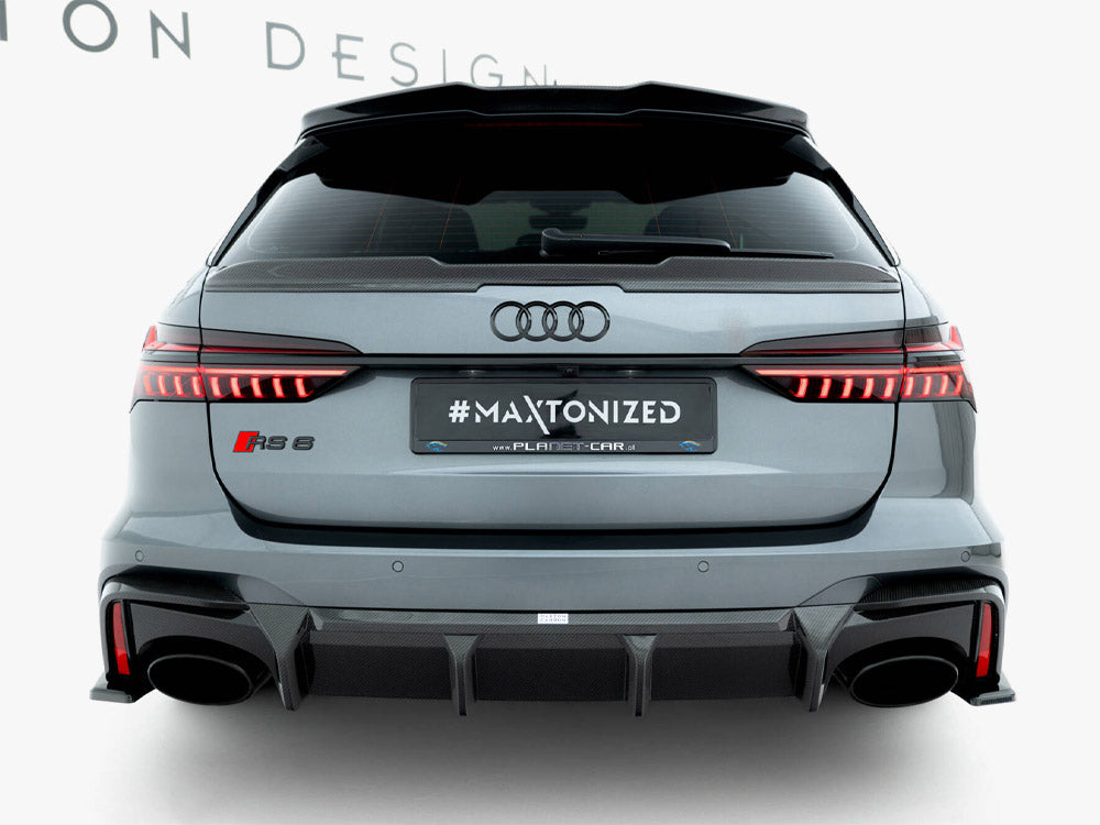 Maxton Design Carbon Fibre Rear Diffuser - Audi RS6 C8