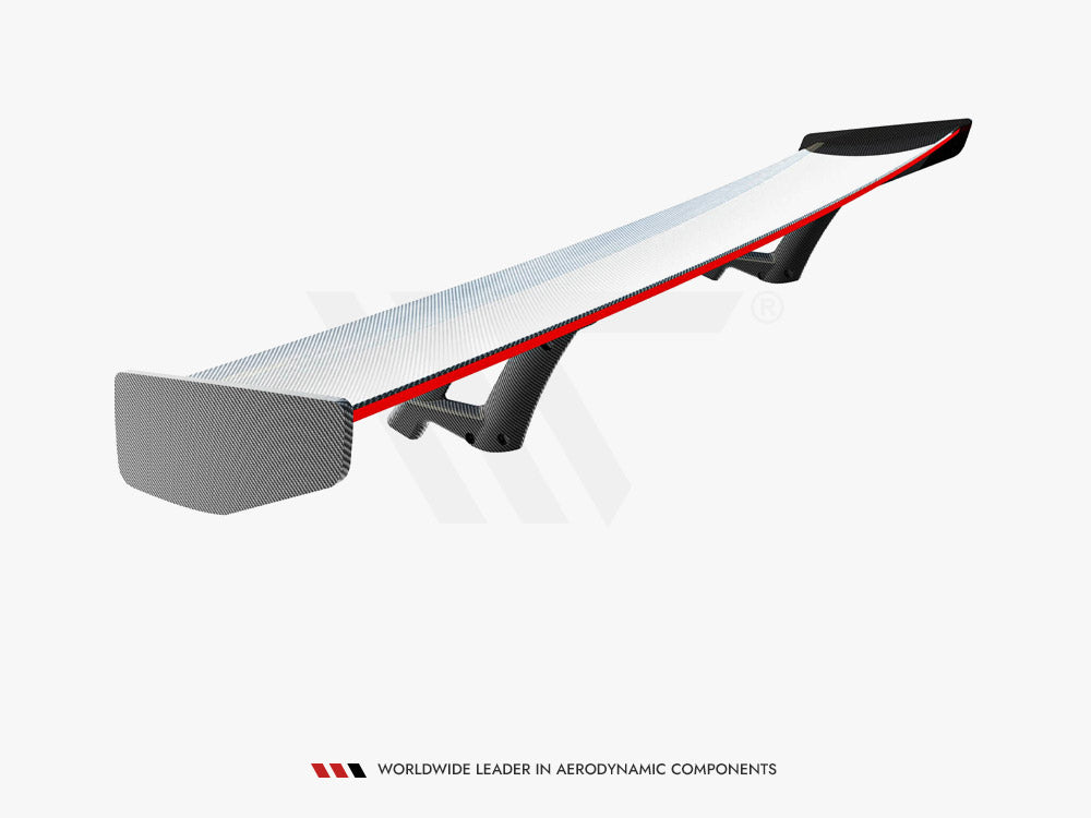 Alerón de fibra de carbono Maxton Design con LED - Mercedes AMG GT C190 Facelift