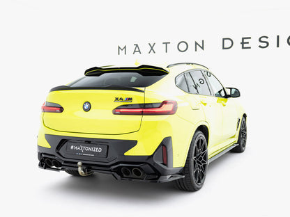 Maxton Design Street Plus Central Rear Splitter - BMW X4M F98 LCI