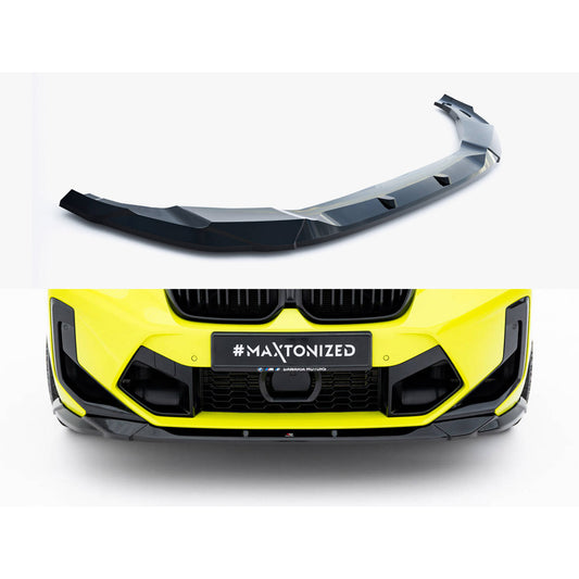 Maxton Design Street Plus Front Splitter - BMW X4M F98 LCI