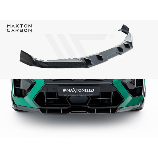 Maxton Design Carbon Fibre Front Splitter - BMW X5M F95 LCI