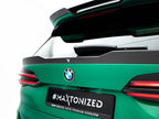 Maxton Design Carbon Fibre Lower Spoiler Cap - BMW X5M F95 LCI