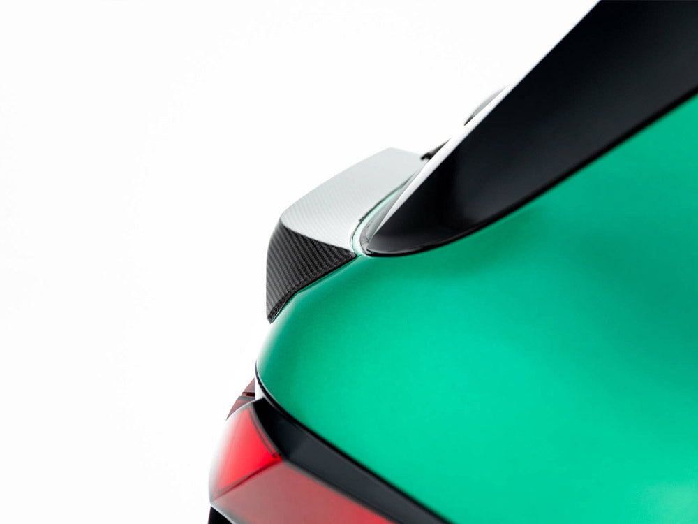 Maxton Design Carbon Fibre Lower Spoiler Cap - BMW X5M F95 LCI