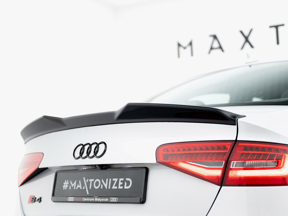 Maxton Design Street Plus Spoiler Cap 3D - Audi S4 B8.5 Saloon