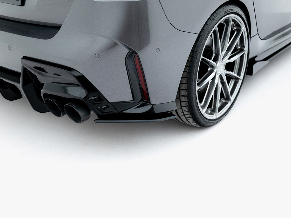 Maxton Design Street Pro Rear Side Splitters V2 - BMW M135 F70