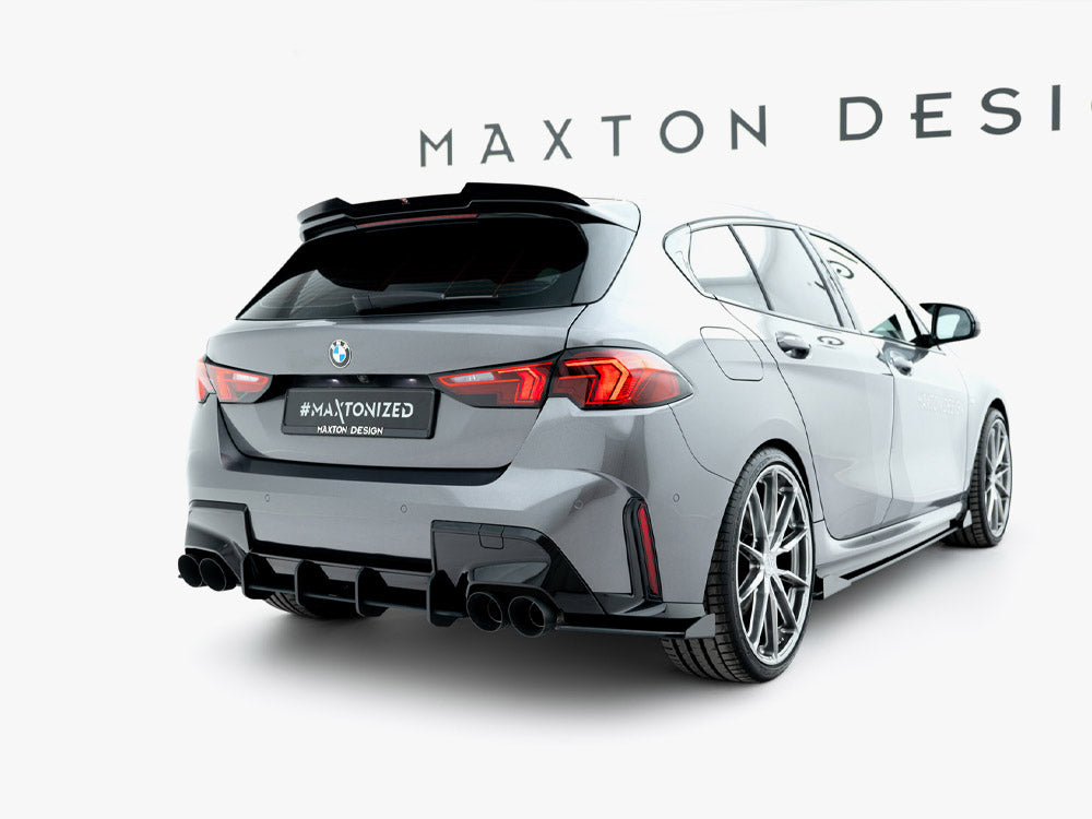 Maxton Design Street Pro Rear Side Splitters V1 + Flaps - BMW M135 F70