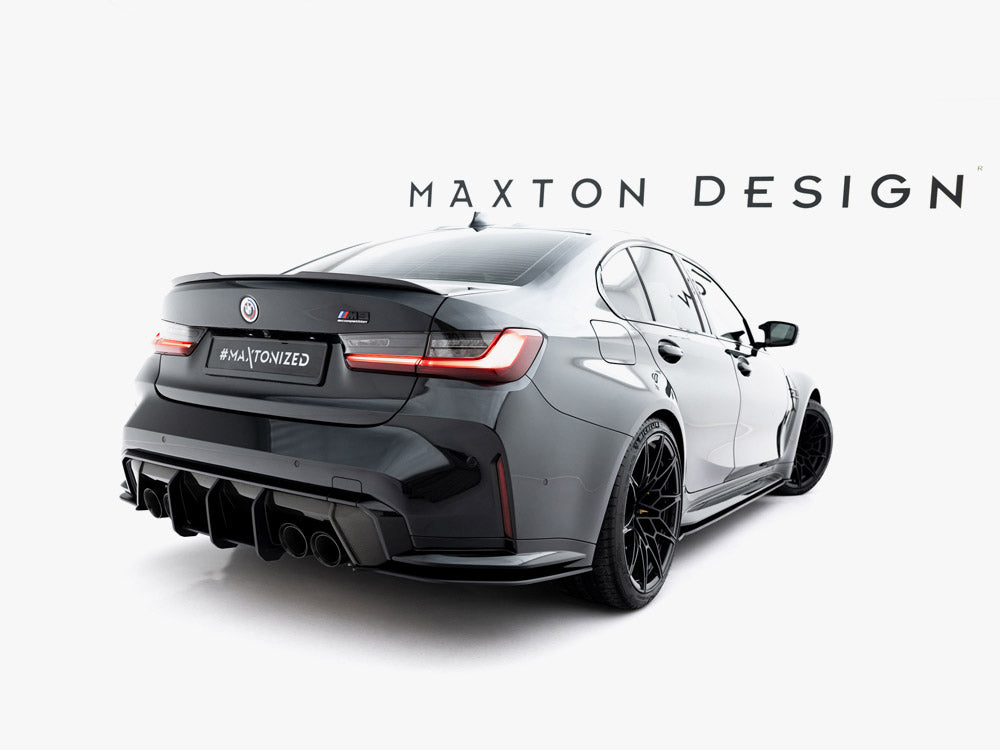 Maxton Design Street Pro Rear Side Splitters V3 - BMW M3 G80/G81
