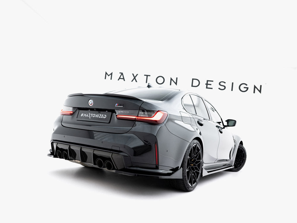 Maxton Design Street Plus Rear Side Splitters V5 - BMW M3 G80/G81